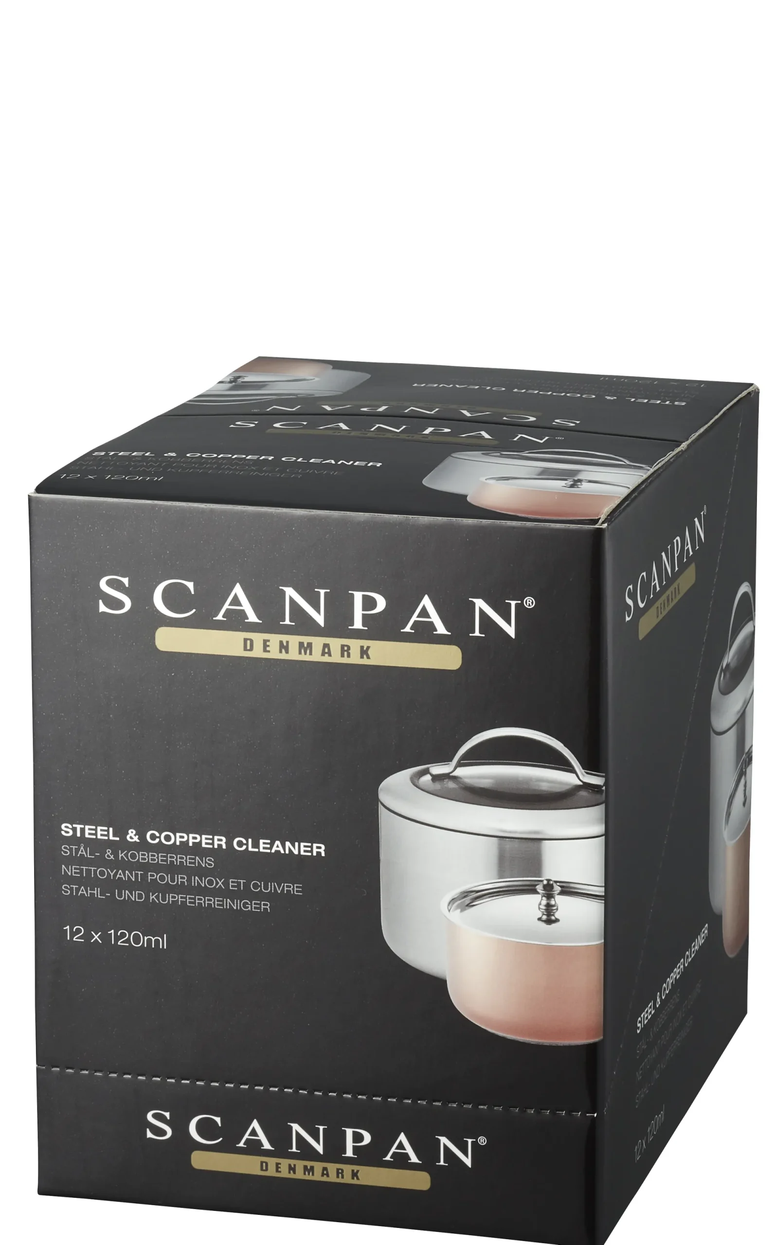 SCANPAN Reinigung Und Pflege>Stahl- und Kupferreiniger, 12x 120 ml