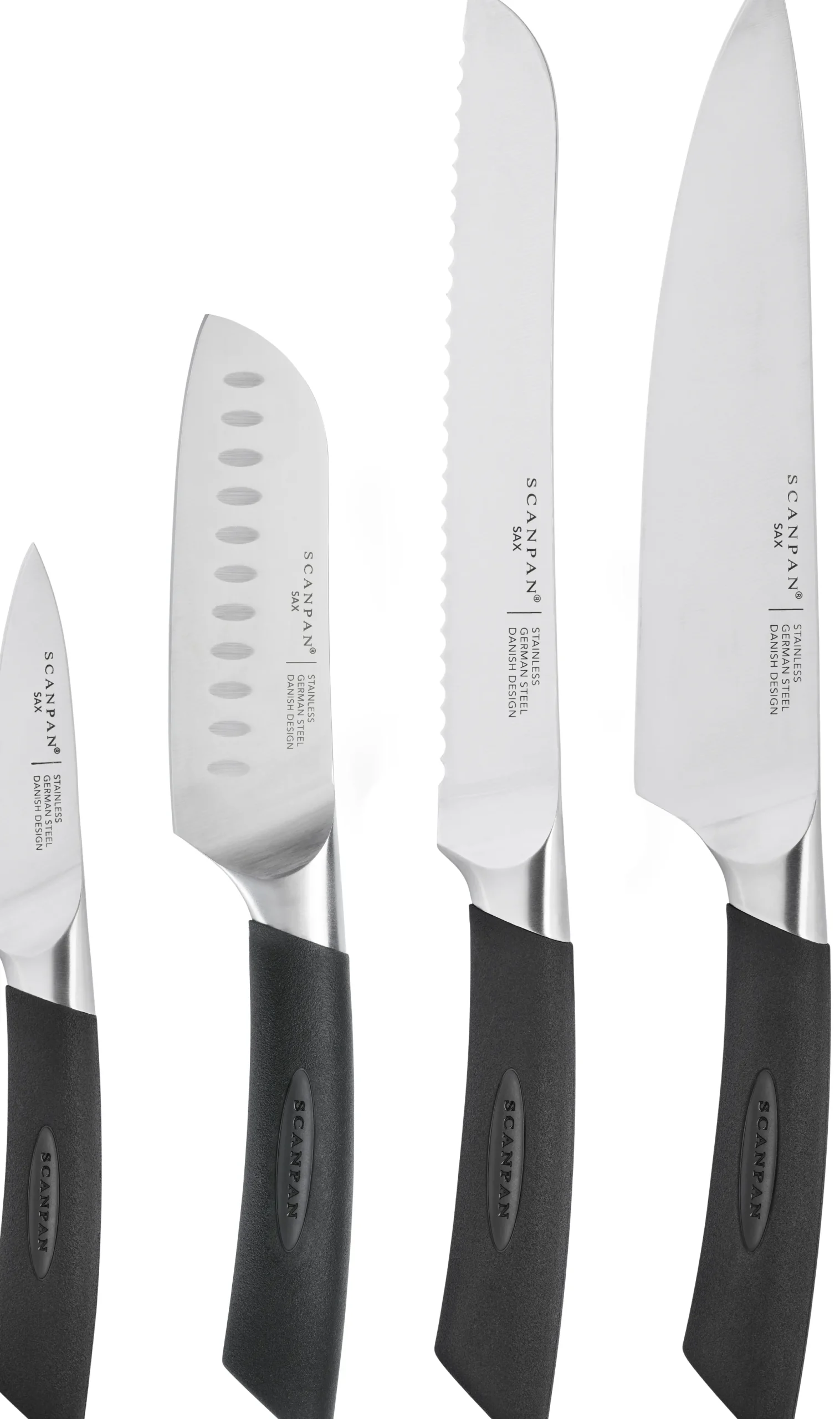 SCANPAN Messer-sets>4-tlg. Kochmesser-Set - SAX