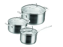 SCANPAN Topfsortiment|Stielkasserollen>3-tlg. Kochtopf-Set - Impact