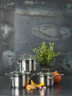 SCANPAN Topfsortiment|Stielkasserollen>3-tlg. Kochtopf-Set - Impact