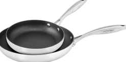 SCANPAN Pfannen>2-tlg. Pfannen-Set, 20 und 28 cm mit Banderole - CX+