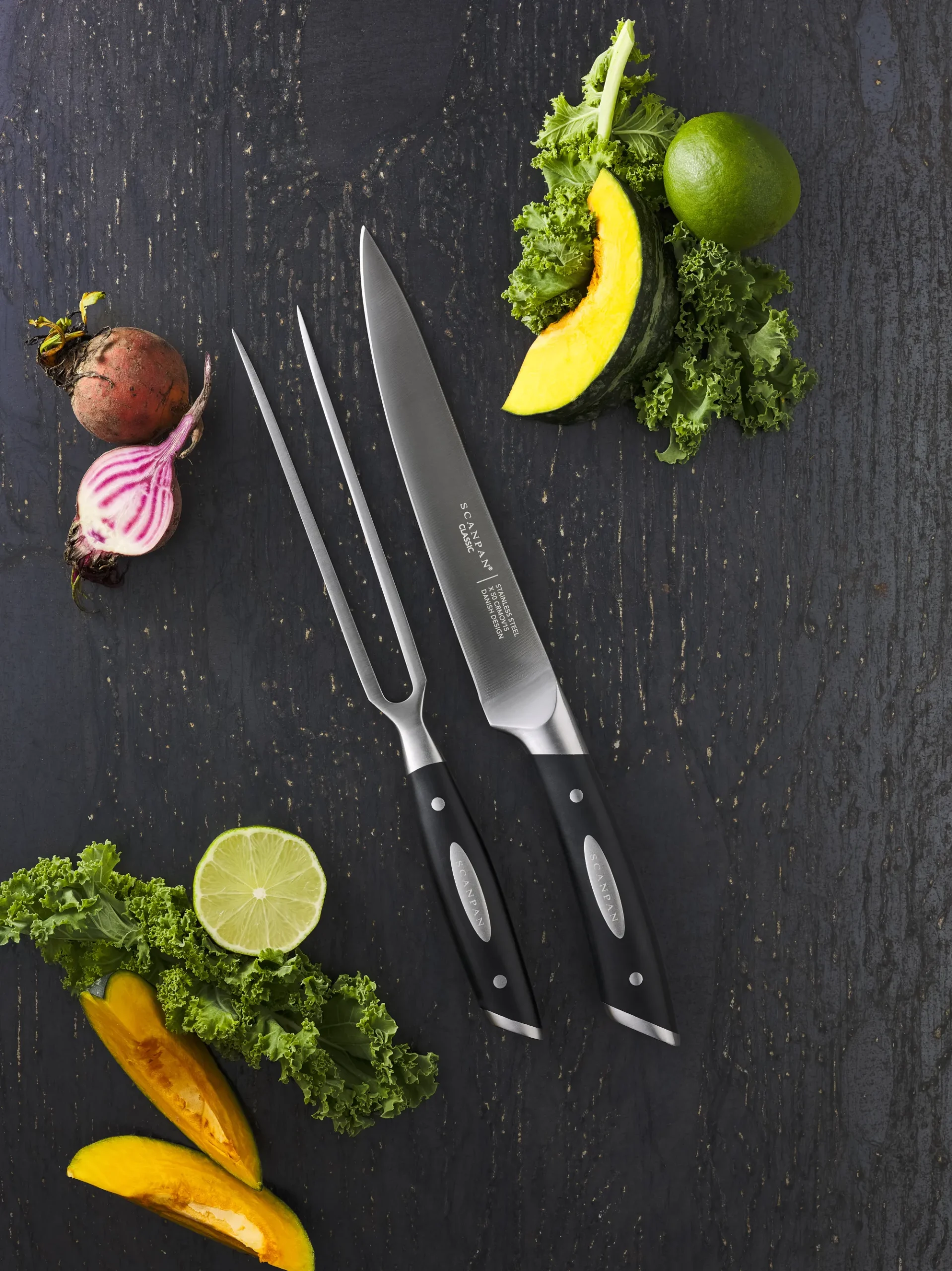SCANPAN Fleischmesser|Messer-sets>2-tlg. Tranchier-Set - Classic